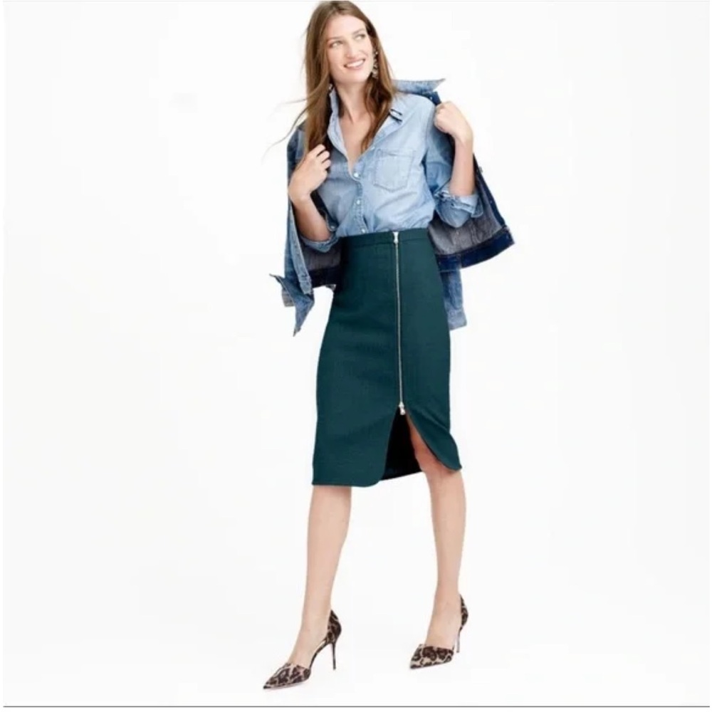 J crew wool skirt